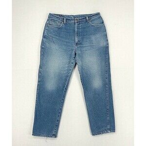 Womens BCC Jeans Blue Size 22 High Rise Tapered Leg Denim 36x27.5